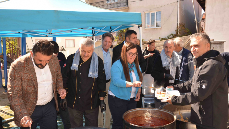 BÜYÜK HAYIR VE YAĞMUR DUASINA KATILIM GERÇEKLEŞTİRDİK
