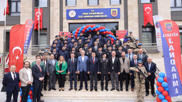 Jandarma Karakolu’nun açılış törenine katılım sağladık