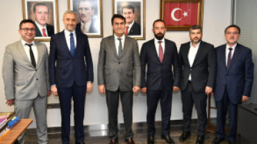 Bursa Osmangazi Belediye Başkanımız Mustafa DÜNDAR ve Belediye Başkan Yardımcımız Yunus ŞAHİN’i Ziyaret Ettik