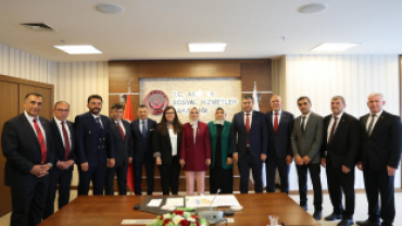 Aile ve Sosyal Hizmetler Bakanımız Sayın Mahinur ÖZDEMİR GÖKTAŞ’ı Ziyaret Ettik