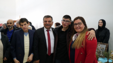 Kültür Merkezinde düzenlenen programa katılım sağladık