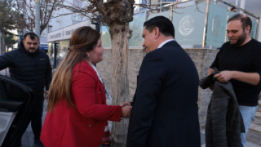 Kültür Merkezinde düzenlenen programa katılım sağladık